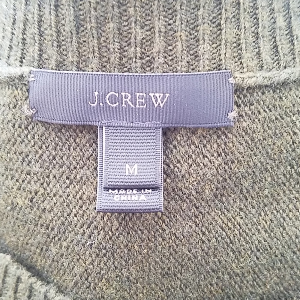 J.Crew women M tie-waist boat neck sweater - Picture 8 of 8